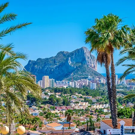 Casa Flora Con Piscinas En Апартаменты Кальпе